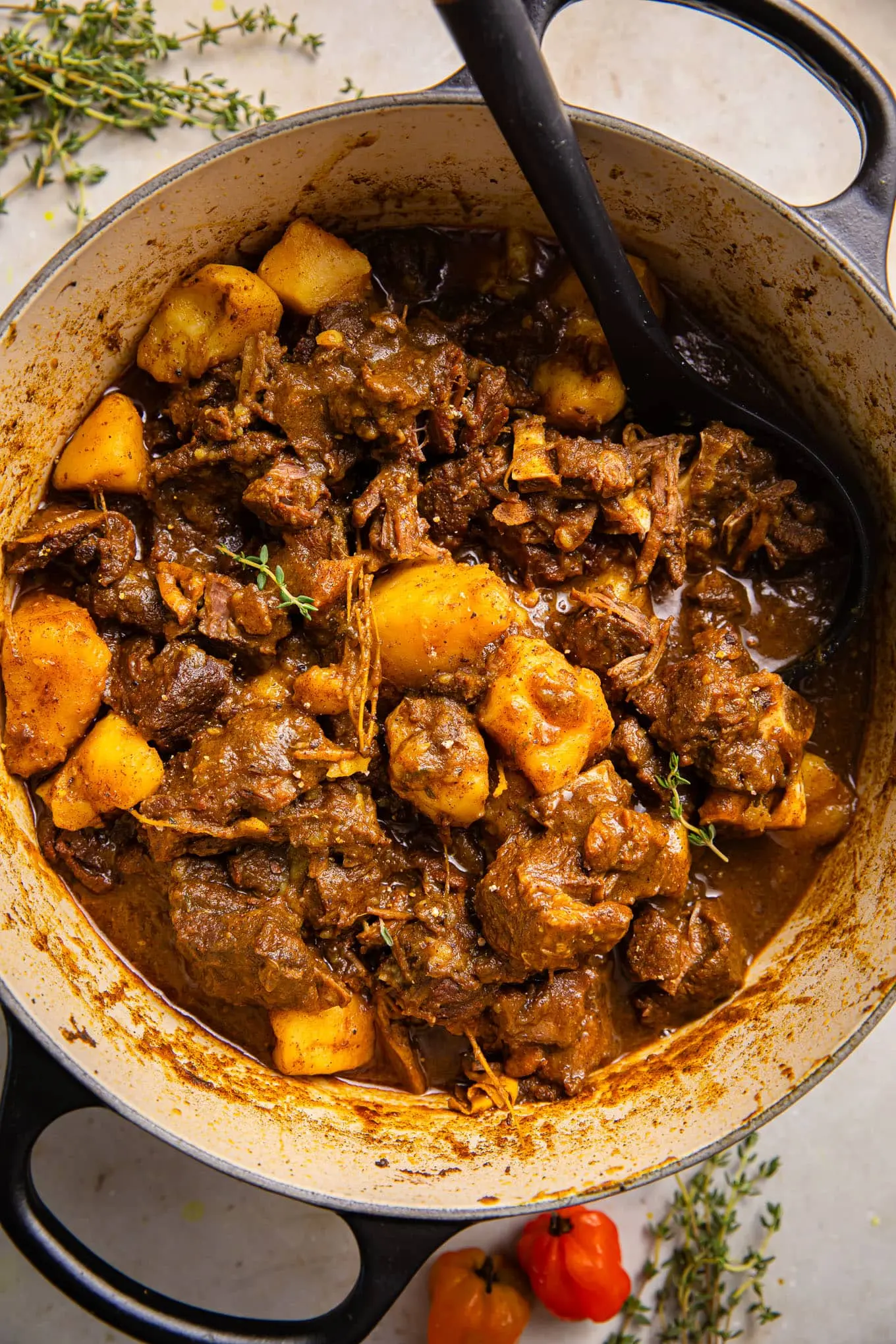 Delicious Curry Goat at Jamaican Delight Cuisine in Edmonton, AB